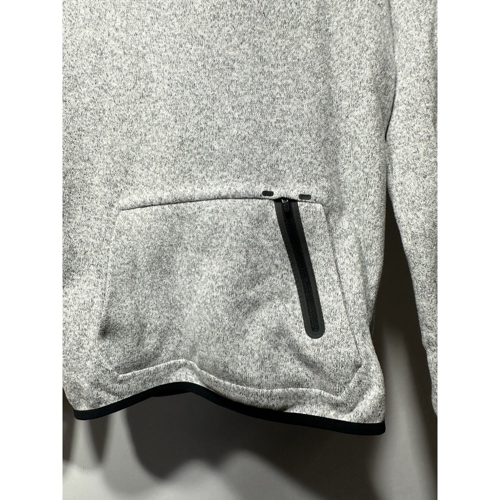 Nike Gray Funnel Neck Fleece Pullover Hoodie Women's Small - Picture 3 of 7